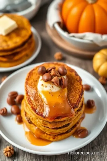 Pumpkin pancakes curaco: The Ultimate Easy Fall Breakfast Recipe! presentation