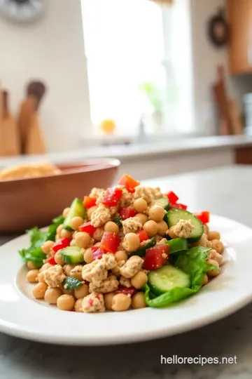 Chickpea Tuna Salad steps