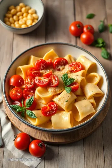 Creamy Tortellini with Tomatoes steps