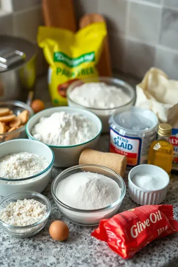 Quick & Easy Homemade Pita Bread ingredients