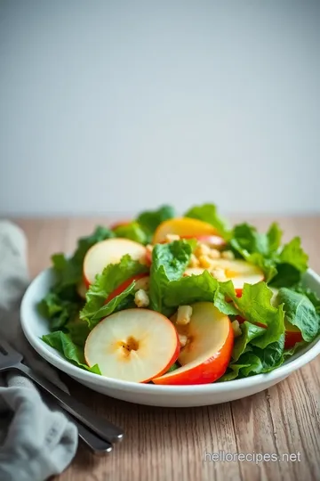 Quick Honeycrisp Salad with Maple Vinaigrette ingredients