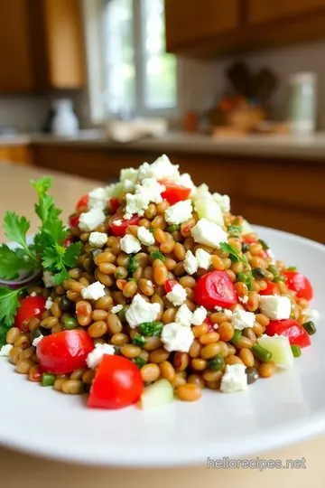 Lemony Lentil Salad with Feta steps