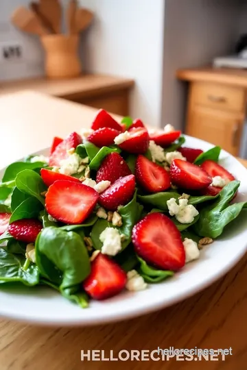 Spinach & Strawberry Meal-Prep Salad steps