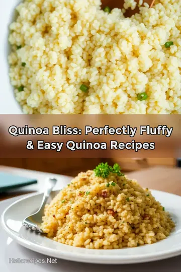 Quinoa Bliss: Perfectly Fluffy & Easy Quinoa Recipes