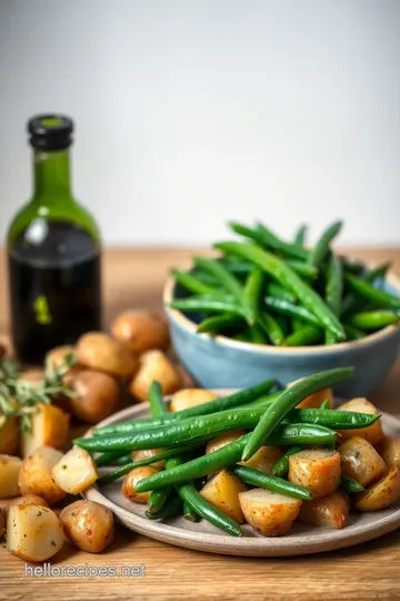 Roasted Potatoes and Green Beans ingredients