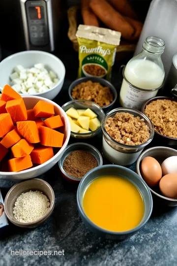 Ruth s Chris Sweet Potato Casserole ingredients