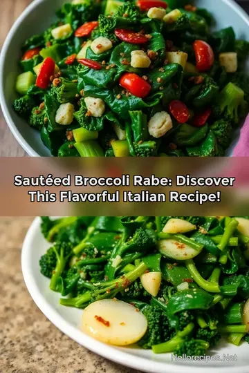 Sautéed Broccoli Rabe: Discover This Flavorful Italian Recipe!
