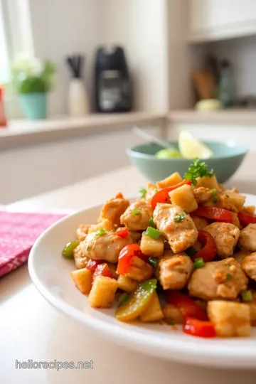 Tex-Mex Chicken Skillet with Hello Fresh Paste steps