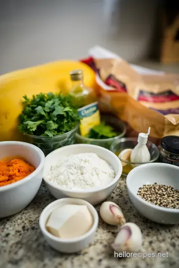 Savory Spaghetti Squash Delight ingredients