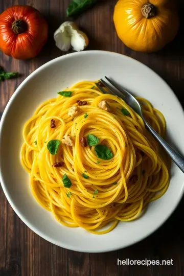 Savory Spaghetti Squash Delight presentation