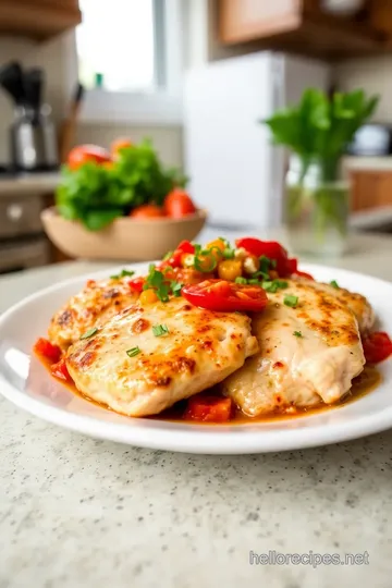 Piquante Peppadew Pepper Stuffed Chicken Breasts steps