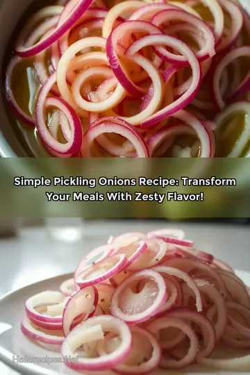 Simple Pickling Onions Recipe: Transform Your Meals with Zesty Flavor!
