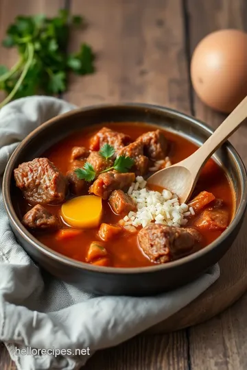 Slow-Cooked Beef and Guinness Stew ingredients