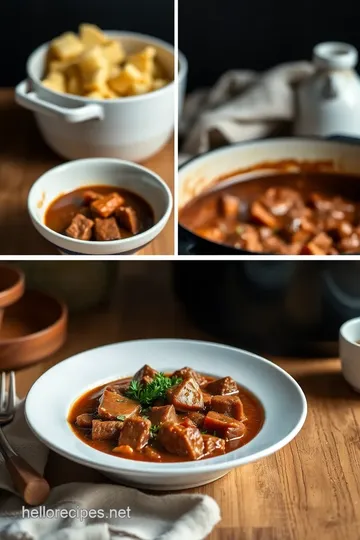 Slow-Cooked Beef and Guinness Stew steps