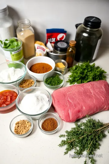 Fresh Thyme Corned Beef with Root Vegetables ingredients