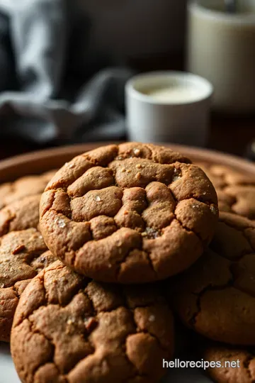 Spicy-Sweet Ginger Molasses Cookies presentation