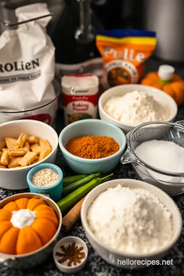 Spooky Pumpkin Pancakes ingredients