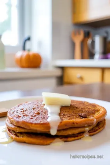 Spooky Pumpkin Pancakes steps