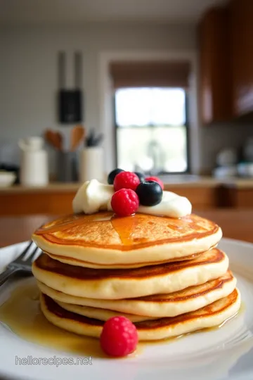 Sweet Cream Pancakes steps