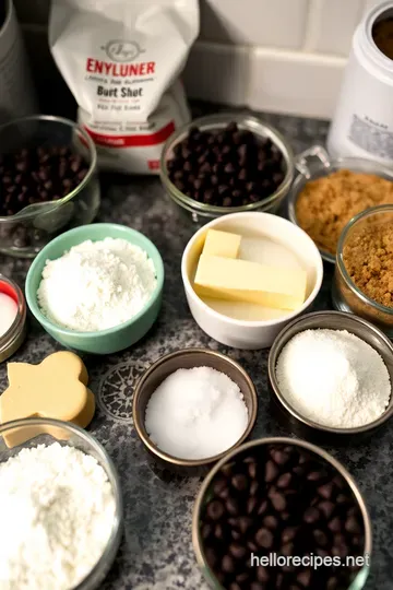 Ultimate Chewy Chocolate Chip Cookies ingredients