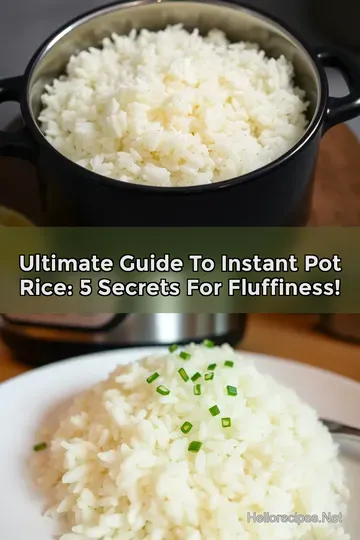 Ultimate Guide to Instant Pot Rice: 5 Secrets for Fluffiness!