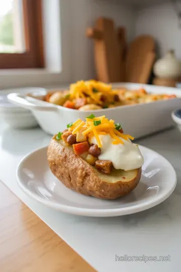 Ultimate Loaded Baked Potato Bake steps