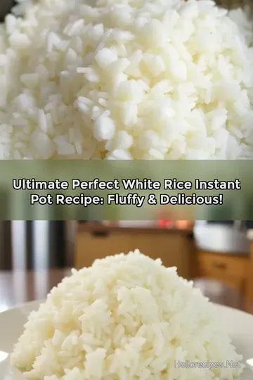 Ultimate Perfect White Rice Instant Pot Recipe: Fluffy &amp Delicious!