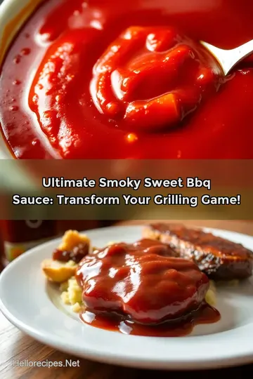 Ultimate Smoky Sweet BBQ Sauce: Transform Your Grilling Game!