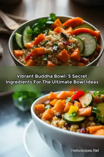 Vibrant Buddha Bowl: 5 Secret Ingredients for the Ultimate Bowl Ideas