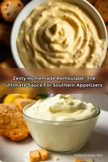 Zesty Homemade Remoulade: The Ultimate Sauce for Southern Appetizers
