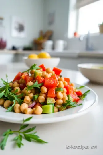 Zesty Mediterranean Chickpea Salad steps