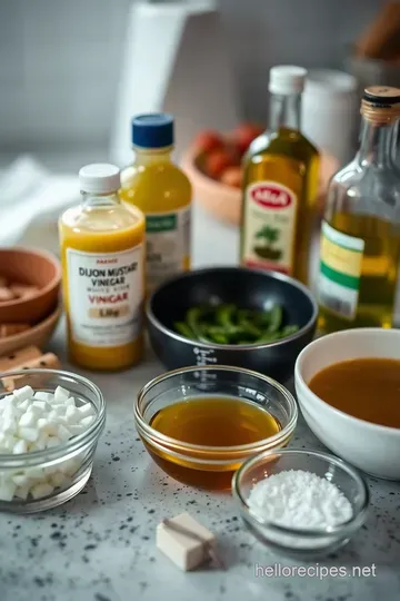 Zesty Mustard Dressing: A Bright Twist on Greens ingredients