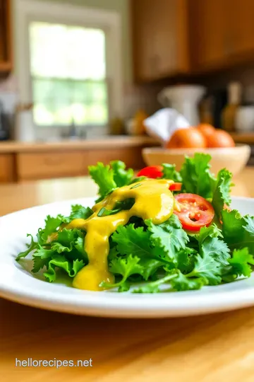 Zesty Mustard Dressing: A Bright Twist on Greens steps