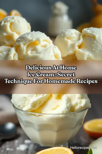Delicious At Home Ice Cream: Secret Technique For Homemade Recipes : PIN FOR LATER Delicious At Home Ice Cream: Secret Technique For Homemade Recipes