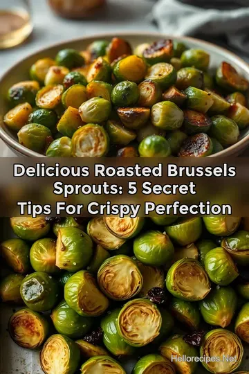 Delicious Roasted Brussels Sprouts: 5 Secret Tips for Crispy Perfection : PIN FOR LATER Delicious Roasted Brussels Sprouts: 5 Secret Tips for Crispy Perfection