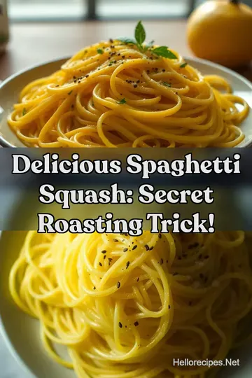 Delicious Spaghetti Squash: Secret Roasting Trick! : PIN FOR LATER Delicious Spaghetti Squash: Secret Roasting Trick!