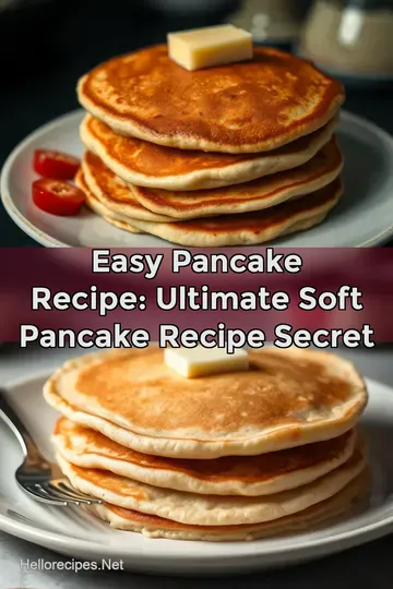 Easy Pancake Recipe: Ultimate Soft Pancake Recipe Secret : PIN FOR LATER Easy Pancake Recipe: Ultimate Soft Pancake Recipe Secret