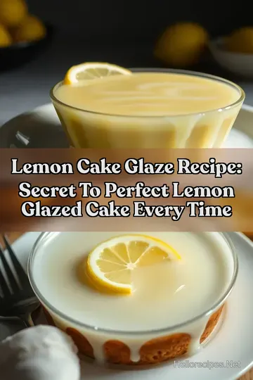 Lemon Cake Glaze Recipe: Secret to Perfect Lemon Glazed Cake Every Time : PIN FOR LATER Lemon Cake Glaze Recipe: Secret to Perfect Lemon Glazed Cake Every Time