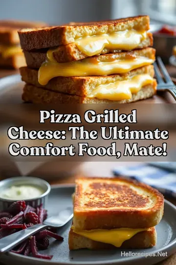 Pizza Grilled Cheese: THE Ultimate Comfort Food Mate! : PIN FOR LATER Pizza Grilled Cheese: THE Ultimate Comfort Food Mate!