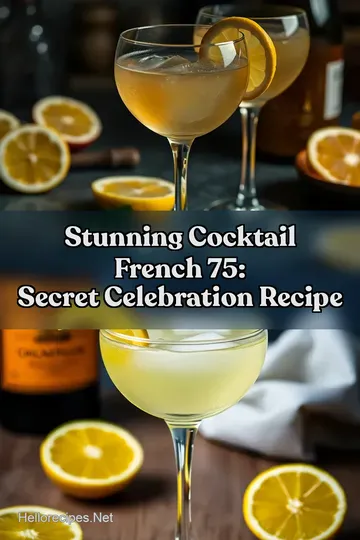 Stunning Cocktail French 75: Secret Celebration Recipe : PIN FOR LATER Stunning Cocktail French 75: Secret Celebration Recipe