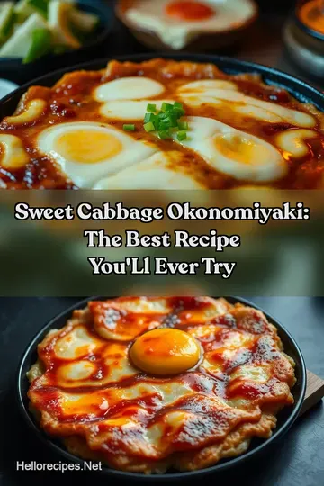 Sweet Cabbage Okonomiyaki: The Best Recipe You&#039 ll Ever Try
