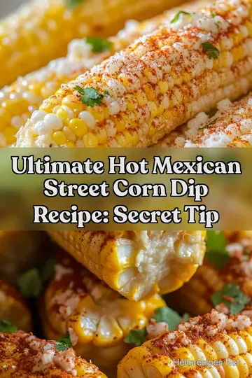 Ultimate Hot Mexican Street Corn Dip Recipe: Secret Tip : PIN FOR LATER Ultimate Hot Mexican Street Corn Dip Recipe: Secret Tip