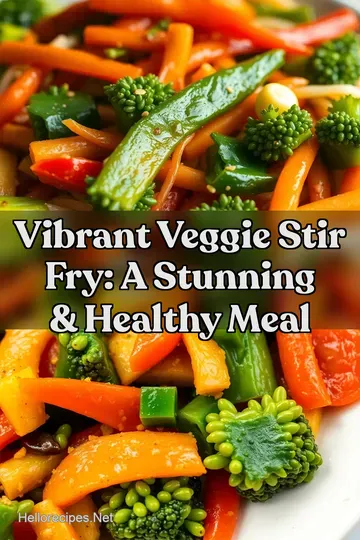 Vibrant Veggie Stir Fry: A Stunning & Healthy Meal : PIN FOR LATER Vibrant Veggie Stir Fry: A Stunning & Healthy Meal