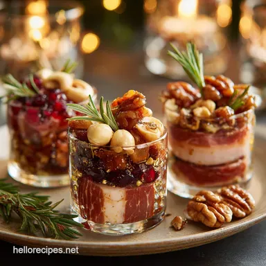 Christmas Jarcuterie: Easy Individual Charcuterie Cups in 20 Minutes Recipe Card