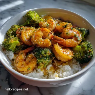 Quick Shrimp Broccoli Stir Fry 30 Minute Shrimp Br: Tender Results Recipe Card