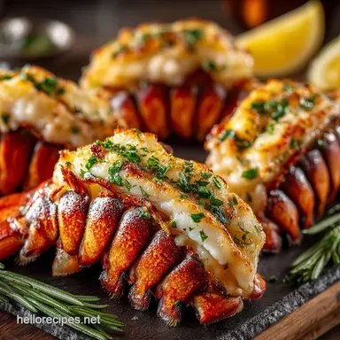 Easy Garlic Butter Lobster Tails Restaurant Quality in 30 Recipe Card