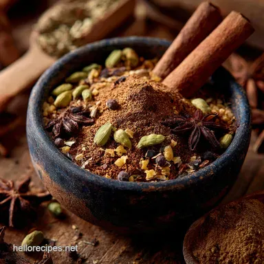 5Ingredient CaffeineFree Chai Mix: Speedy, Aromatic Spice Blend Recipe Card