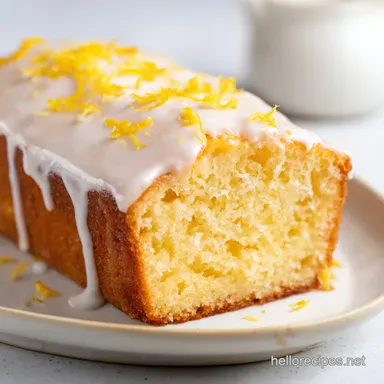 A Lemon Cake To Die in 50 Minutes Recipe Card