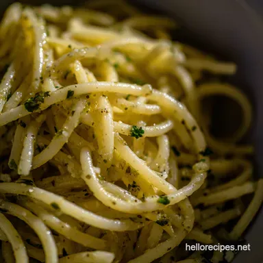 Aglio e Olio Garlicky Pasta in 20 My GoTo Recipe Recipe Card