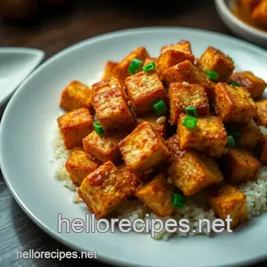 Easy & Crispy Air Fryer Tofu Recipe: My Golden Crunchy Delight Recipe Card